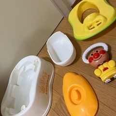 ♡未使用品♡   アンパンマン　おまる　補助便座　リッチェル　トイトレの画像