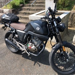 ゾンテスカフェレーサー125値段交渉可能