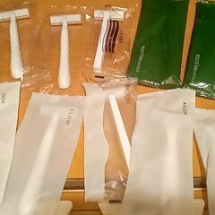 未使用ホテルアメニティ　髭剃り