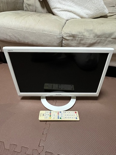 シャープ 液晶テレビ LC-19K40 19インチ ホワイト AQUOS