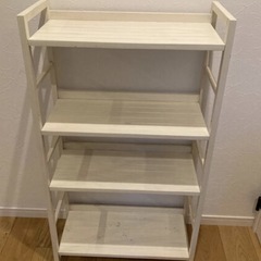 【美品/2台セット価格/定価20000円】ウッドラック 4段  ...