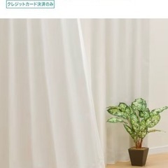 【定価より約80%引】カーテン、レースカーテンセット 遮光・遮熱 4枚組 250cmの画像