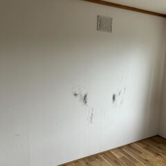 お部屋の壁の落書き、穴補修致します！夜間休日対応可能！時間外追加...
