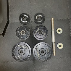 可変式ダンベル、スクリュータイプの画像