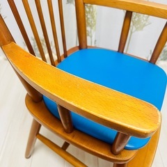 国産ヴィンテージ レトロ キッズチェア 子供椅子の画像