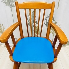 国産ヴィンテージ レトロ キッズチェア 子供椅子の画像