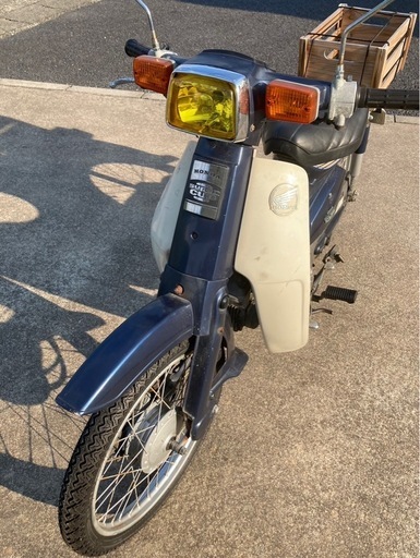 【売れました】スーパーカブ50カスタム 4速モデル 原付 50cc バイク オートバイ車体（不具合なし。近県配送可能）
