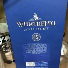 【WhistlePig】ホイッスルビッグ 15年 エステートオーク・ライ 700mlの画像