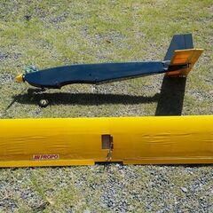 グローエンジン付き　低翼RC飛行機　ジャンク現状渡しの画像