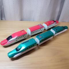 プラレール　はやぶさ＆こまち