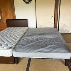 1週間限定　セミダブルベットニトリ