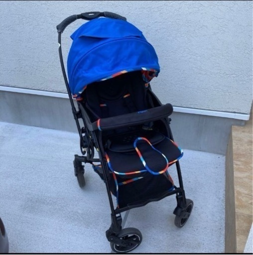 ピジョン ベビーカー　ランフィ(アビスブルー)