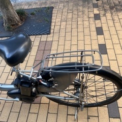 中古電動アシスト自転車 YAMAHA バッテリー・充電器付き※ワケあり※の画像