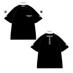 ★COMPLEX 日本一心 正規品 オーバーサイズ・ドライメッシュ Tシャツ ブラック XLの画像