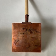 EBM 銅製 銅卵焼き フライパン 卵焼き器 玉子 業務用 特大サイズ 24㎝ 寿司店 中古品 5  の画像
