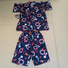 【お話中】女子 甚平 130cm 未使用の画像