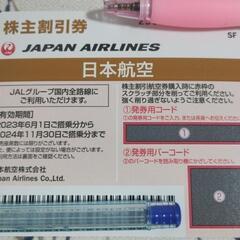 JAL日本航空　株主優待　2024年11月30日まで