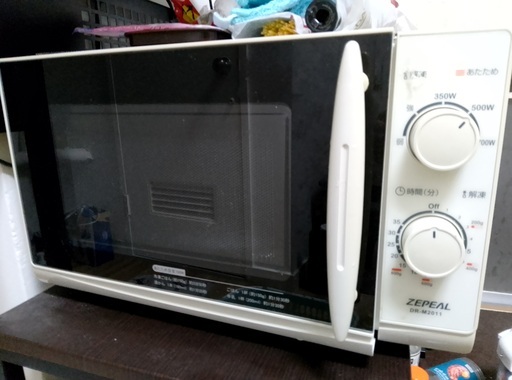 【中古】DB-DRM2011/電子レンジ/ZEPEAL/ゼピール/DR-M2011/かんたん操作/単機能/シンプル/2012年モデル