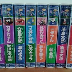 VHS まんが日本昔ばなし  10巻組  第1集の画像