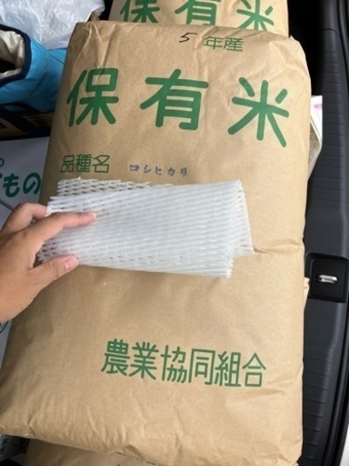 栃木県産コシヒカリ 玄米30キロ　2023年収穫　　　