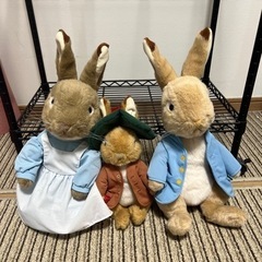 ピーターラビット　ぬいぐるみ　3体セット