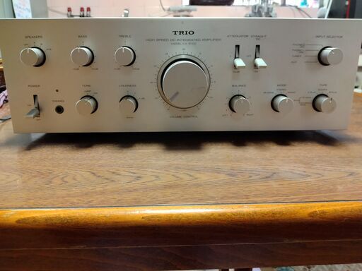 TRIO KA-8100 インテグレーテッドアンプ 70年代国産ヴィンテージ機器