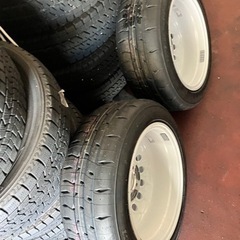 復刻版スーパーラップ　15インチ 7J +20 ポテンザRE 71RS 新品の画像