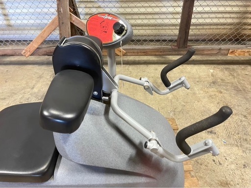 米軍品　ジムマシン バイセプスカーフ＆トライセプスプレス HOGGAN トレーニング フィットネス エクササイズ ☆AD18D