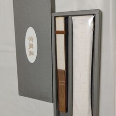 扇子セット(扇子と専用ケース)未使用の画像
