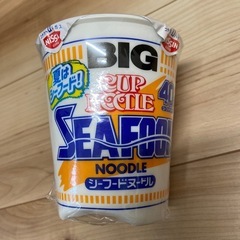未開封　シーフードヌードル　BIG