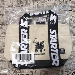スターターブラックレーベル トートバッグ  ミニトートバッグ