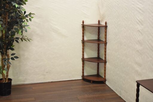 ◇ 昭和レトロ ミッドセンチュリー najico 木製壁掛けラック 状態B