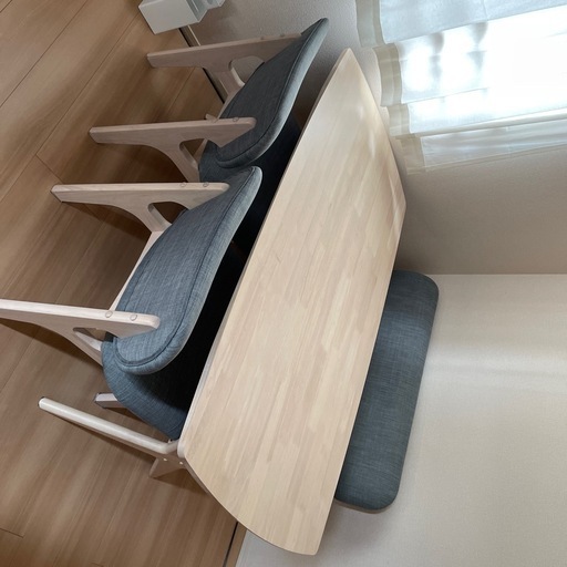 リビングダイニングテーブル　4点セット