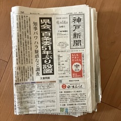 古新聞、譲って下さい