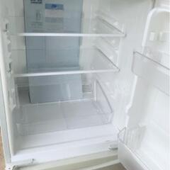 【受け渡し先決定済】シャープ製 冷蔵庫 （一人暮らし用、両開き）の画像