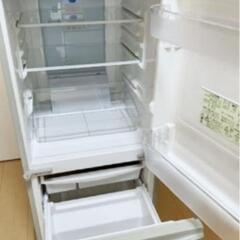 【受け渡し先決定済】シャープ製 冷蔵庫 （一人暮らし用、両開き）の画像