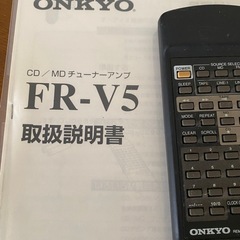 ONKYO FR-V5ジャンク品の画像