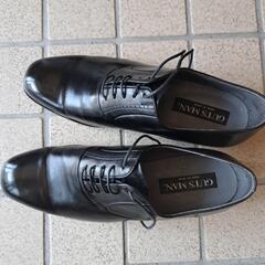 紳士靴　黒　26.5cmEEの画像