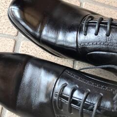 紳士靴　黒　26.5cmEEの画像
