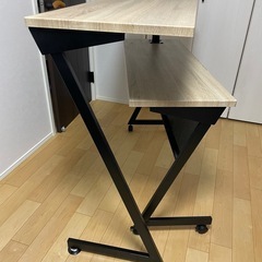 デスク L字 3way 回転式