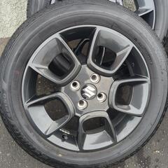 最終値下げ！　スズキ純正アルミ タイヤ付き 夏タイヤ　16インチ 4穴 5J ブリヂストン エコピア 175/60R16 2021年製 中古　クロスビー　の画像