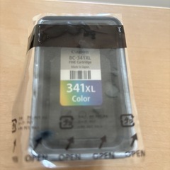 キャノンPIXUS 341XLカラーインク➕ブラック(開封期限切れ付き)の画像