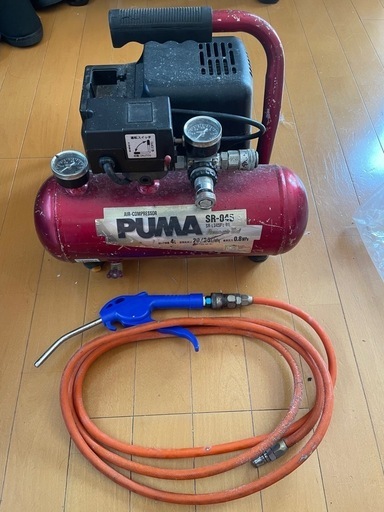 100V家庭用コンプレッサーおまけつき