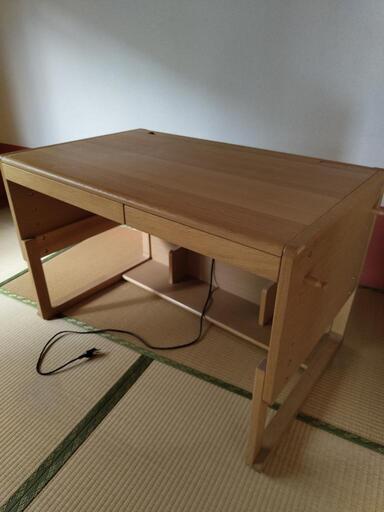 【商談中】カリモク　学習机・椅子セット　中古