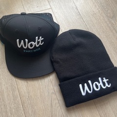 wolt キャップ　ニット帽