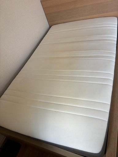 IKEA MALM マルム セミダブル 収納付きベッドフレーム