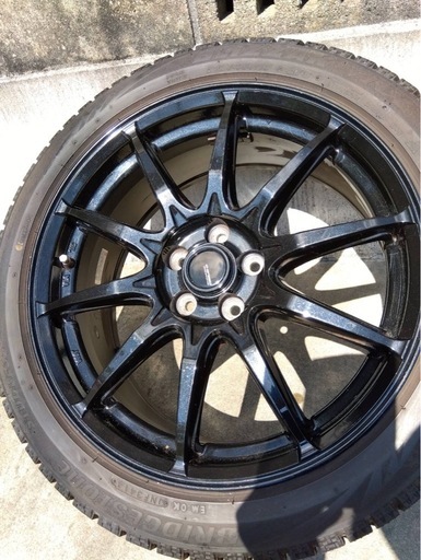 G-speed 17インチホイール スタットレスタイヤ付 215/45R17