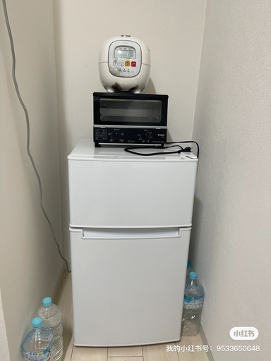 冷蔵庫、オーブン、炊飯器