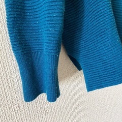 【０円】KOE ニット ブルー レディースMサイズの画像