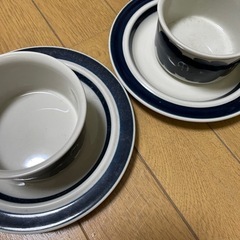 アラビア　アネモネ　北欧　　スープ皿　2セットの画像